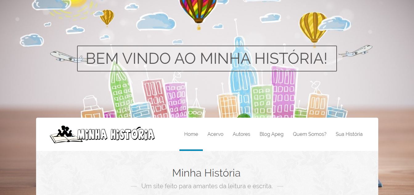 minha história